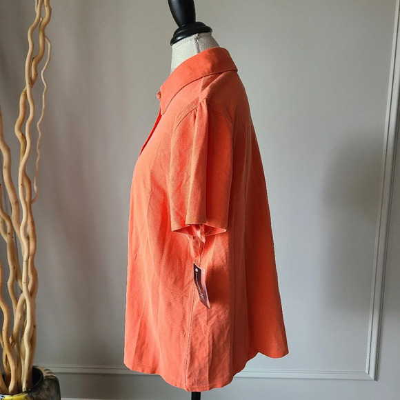 NWT INC International concepts sz.XL polo tshirt  short sleeve - Picture 2 of 7